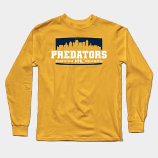 Predators Hockey 2023-24 Long Sleeve T-Shirt